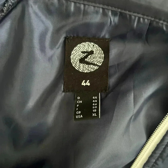 HORZE Equestrian Women's Jacket Blue Zip Pocket Fleece Size XL - Picture 7 of 7